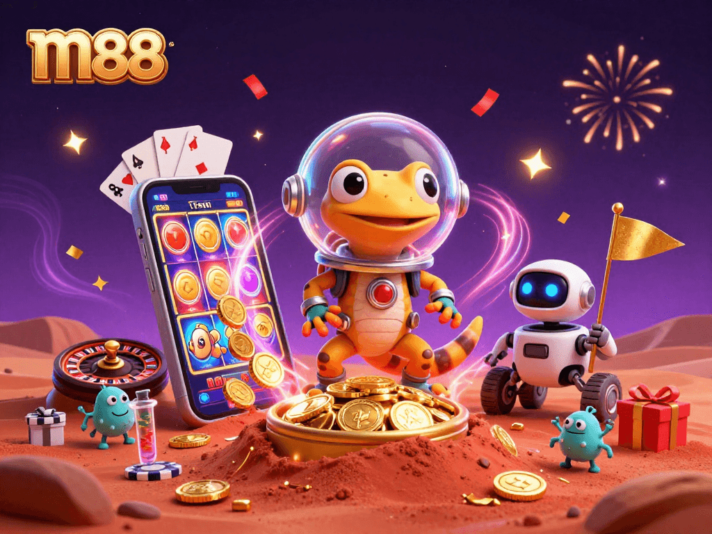 สนุกสนานกับ m88 ในคาสิโนออนไลน์ที่มีความตื่นเต้นและกราฟิก 3 มิติที่น่าทึ่ง