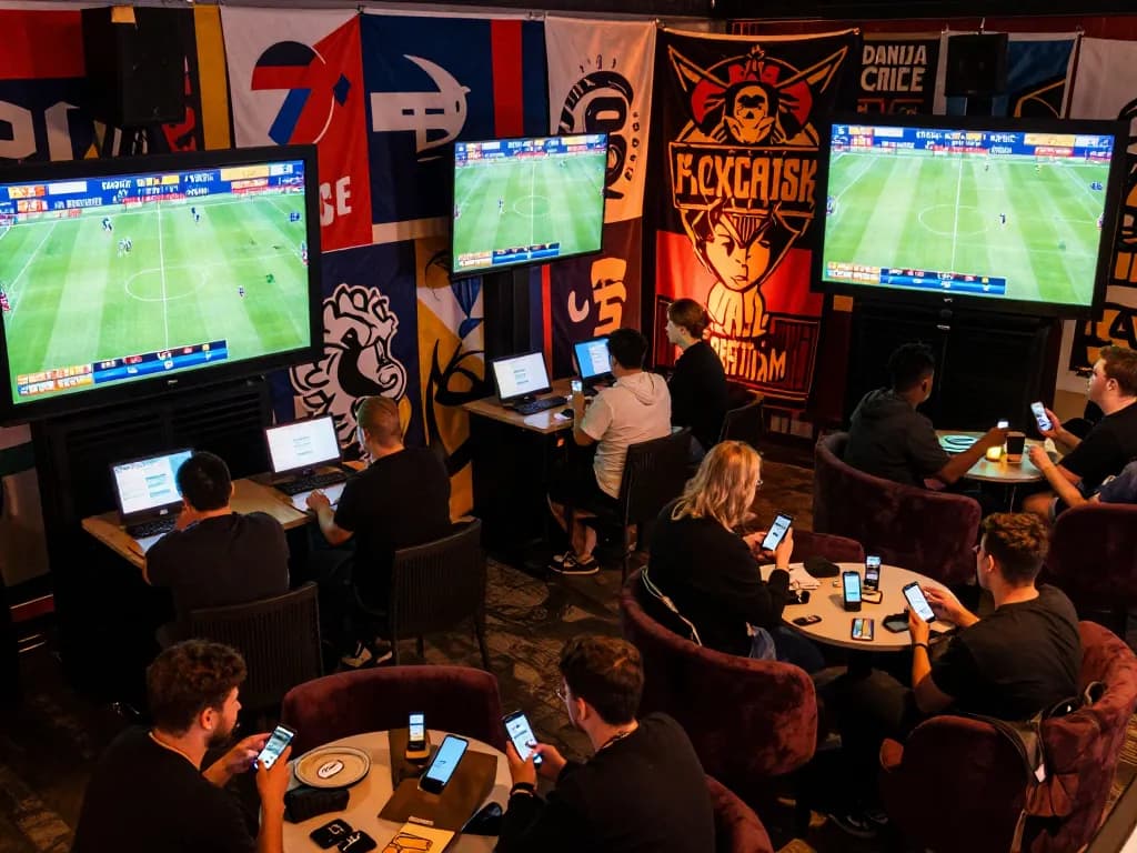 Betting enthusiasts enjoying กีฬา Z16 event with live matches and mobile wagering