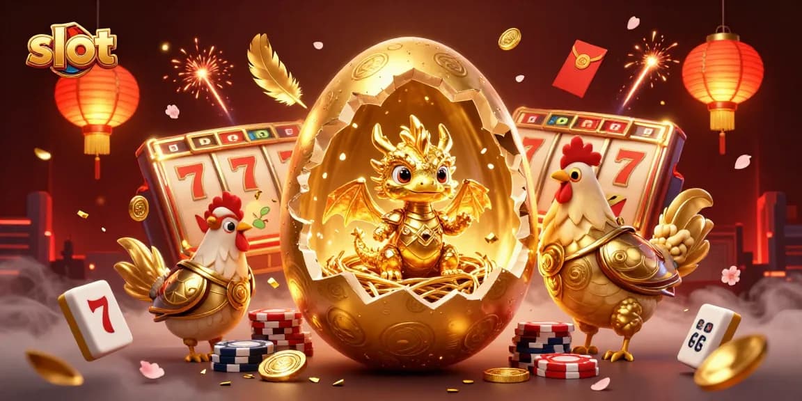 Menangkan slot dengan keberuntungan; ilustrasi kasino 3D megah menarik perhatian!