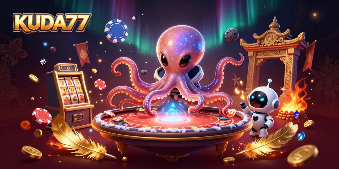 KUDA77 menghadirkan keseruan bermain slot online dengan animasi 3D interaktif dan atmosfer yang kaya.