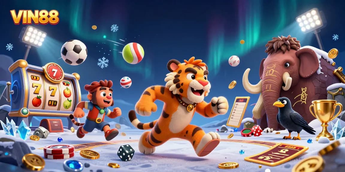 Experience exhilarating gaming action at VIN88 with engaging slots and dynamic gameplay.