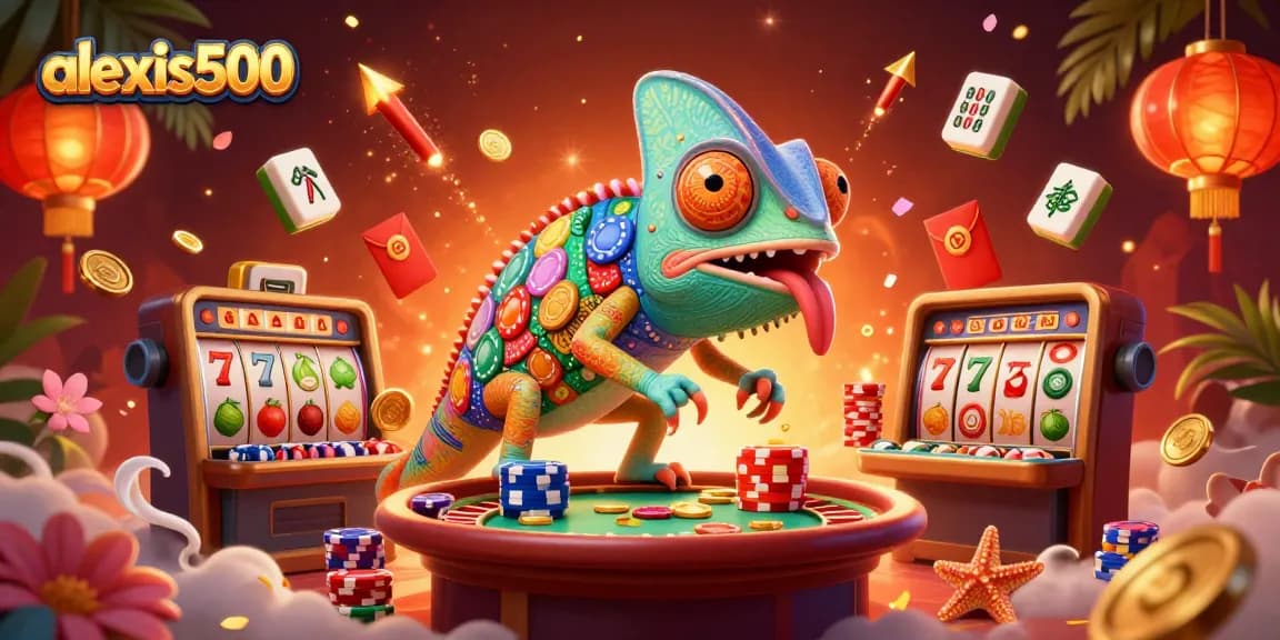 Spin the reels with alexis500's vibrant chameleon casino theme filled with excitement and rewards.