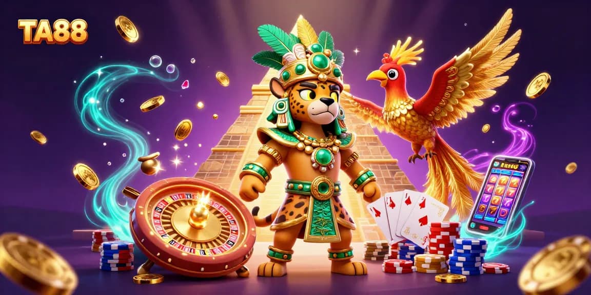 Win big with TA88 at the vibrant casino filled with gold coins and exciting games.