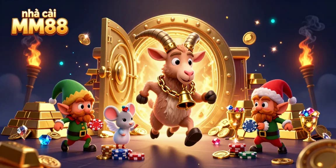 Experience thrilling gameplay at nhà cái MM88 with enchanting characters and vibrant casino elements.
