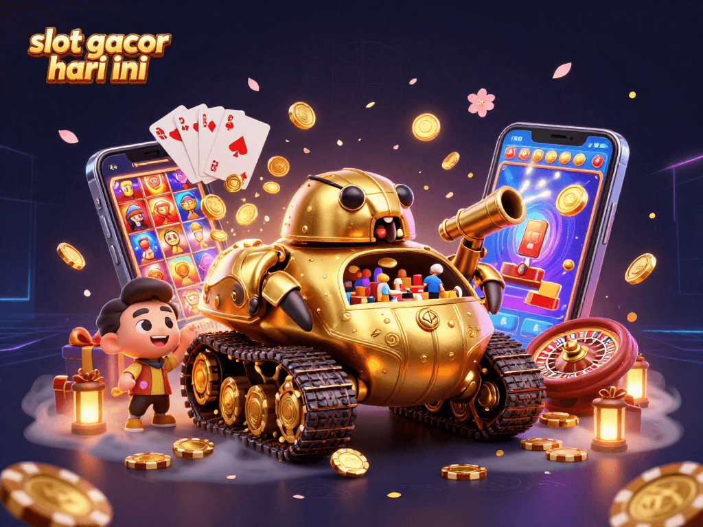 Spin to win with slot gacor hari ini in an ultra-detailed 3D casino universe with engaging game elements.