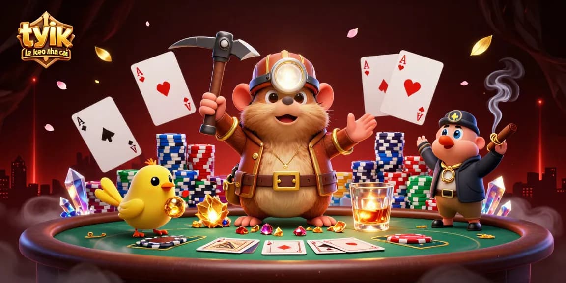 Bet on ty le keo nha cai with thrilling poker elements and treasure adventures.