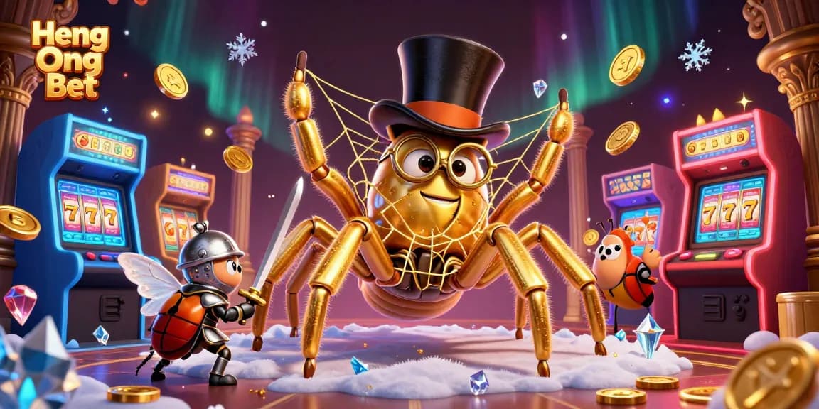 Engage in thrilling gameplay at Heng Ong Bet with dynamic 3D casino characters and elements.