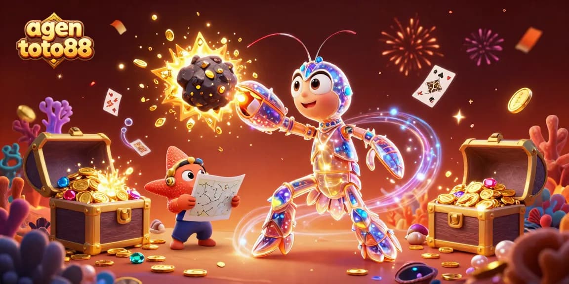 Win exciting jackpots with agen toto88 illustrated through vibrant, dynamic images of gaming triumphs.