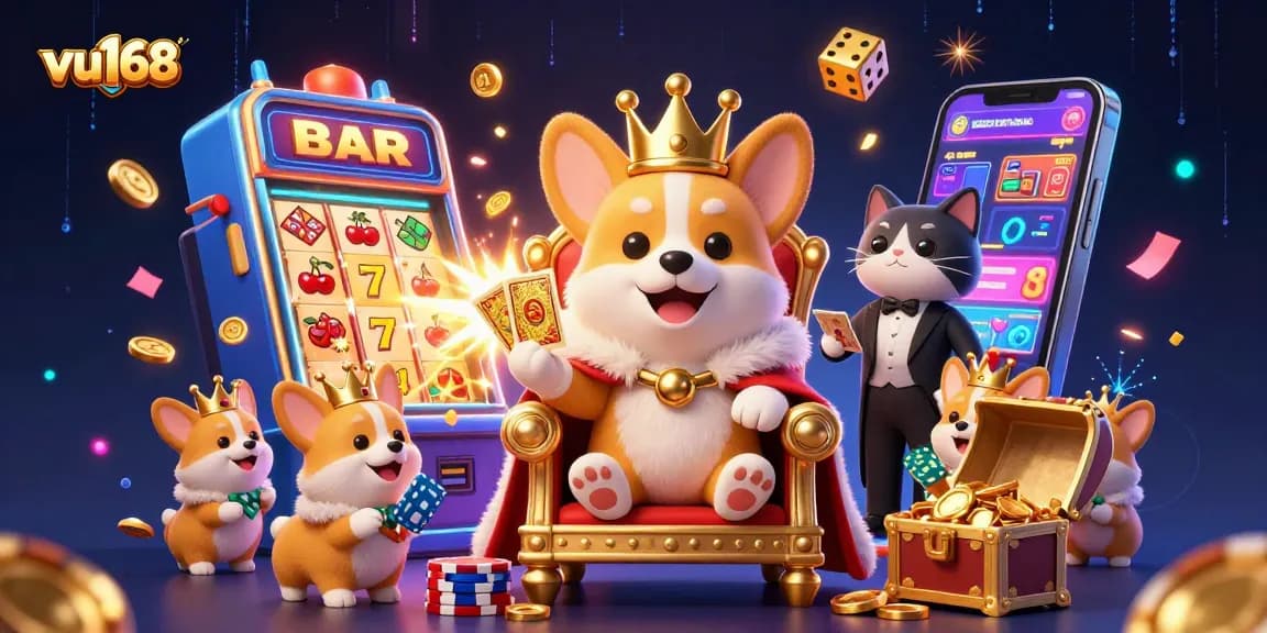 Bet on your favorite games at vu168 with dynamic casino characters and jackpot elements.