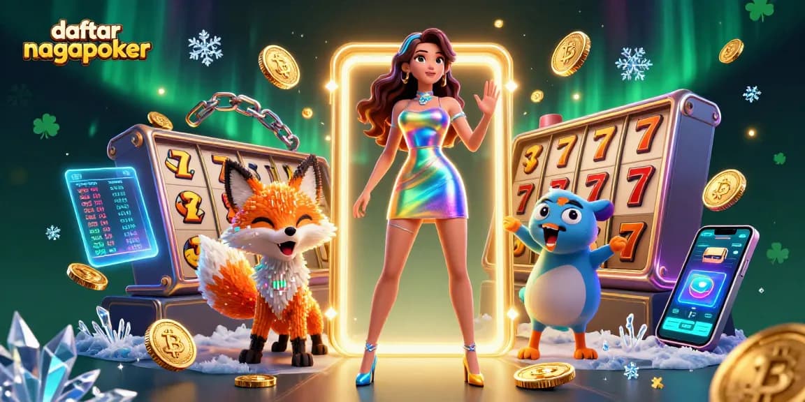 Experience the thrill of daftar nagapoker with vibrant slots, stunning graphics, and colorful casino elements.