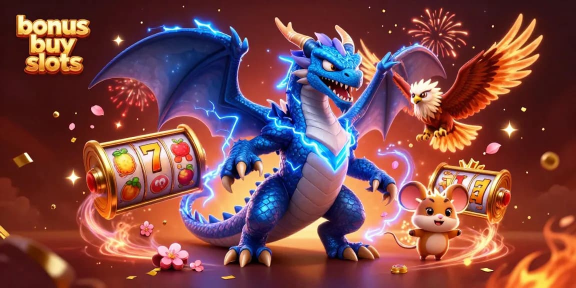 Experience the thrill of bonus buy slots with dynamic characters and engaging gameplay elements.