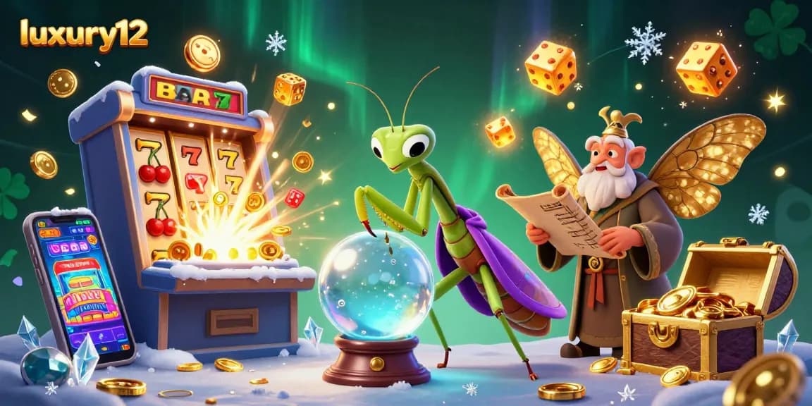 Menangkan jackpot di luxury12 dengan mesin slot 3D animasi yang menakjubkan dan elemen kasino yang berwarna-warni.