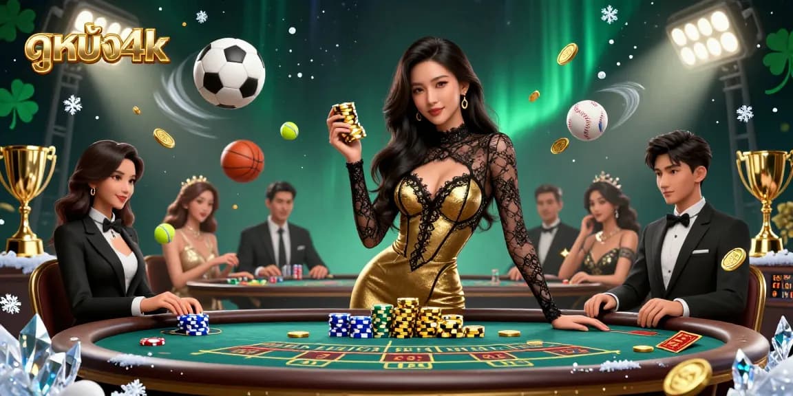Experience stunning ดูหนัง4k visuals at high-stakes baccarat tables with luxury casino themes.