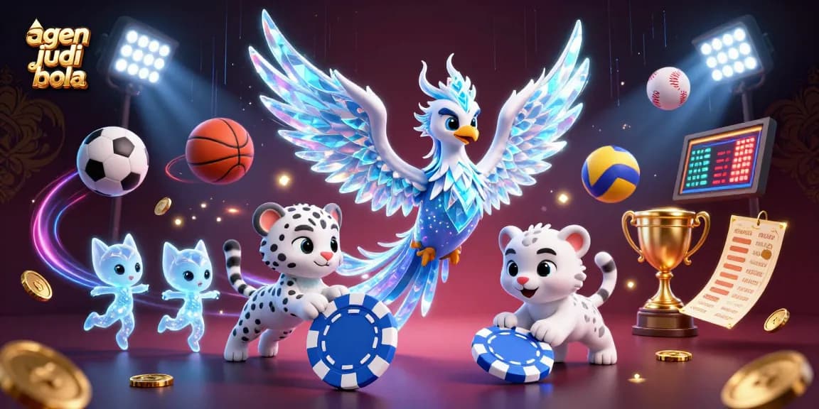Join the excitement with agen judi bola as the ice phoenix and snow leopard bring dynamic sports betting to life!