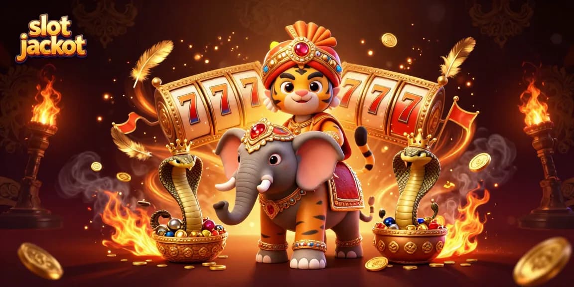 Spin to win big on the slot jackpot with exciting golden elements and vibrant 3D characters.