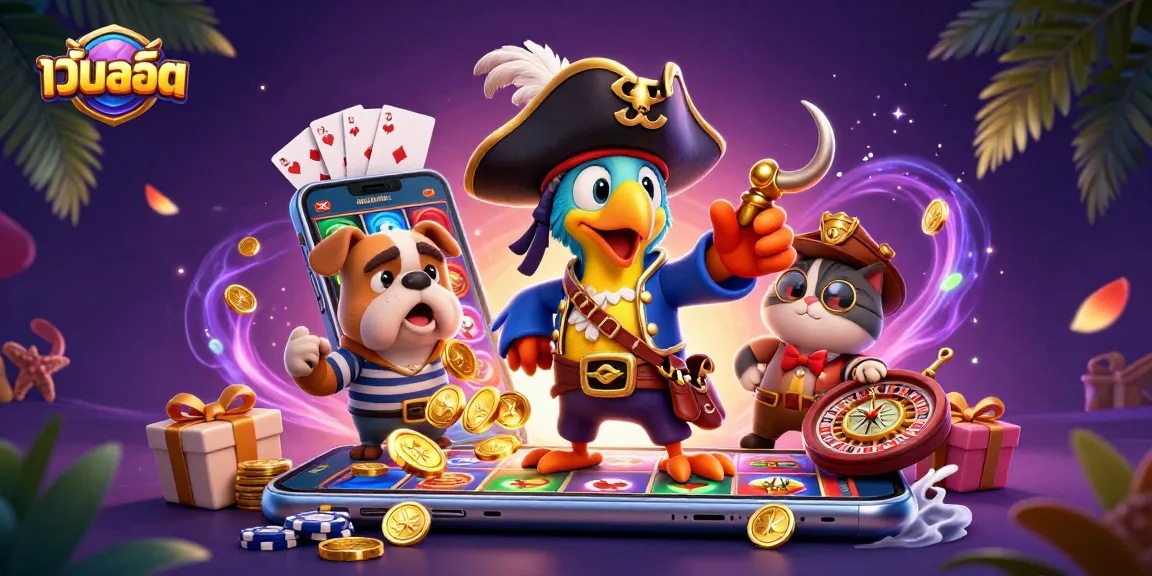 Experience thrilling action at เว็บสล็อต with dynamic slot games featuring colorful characters and elements