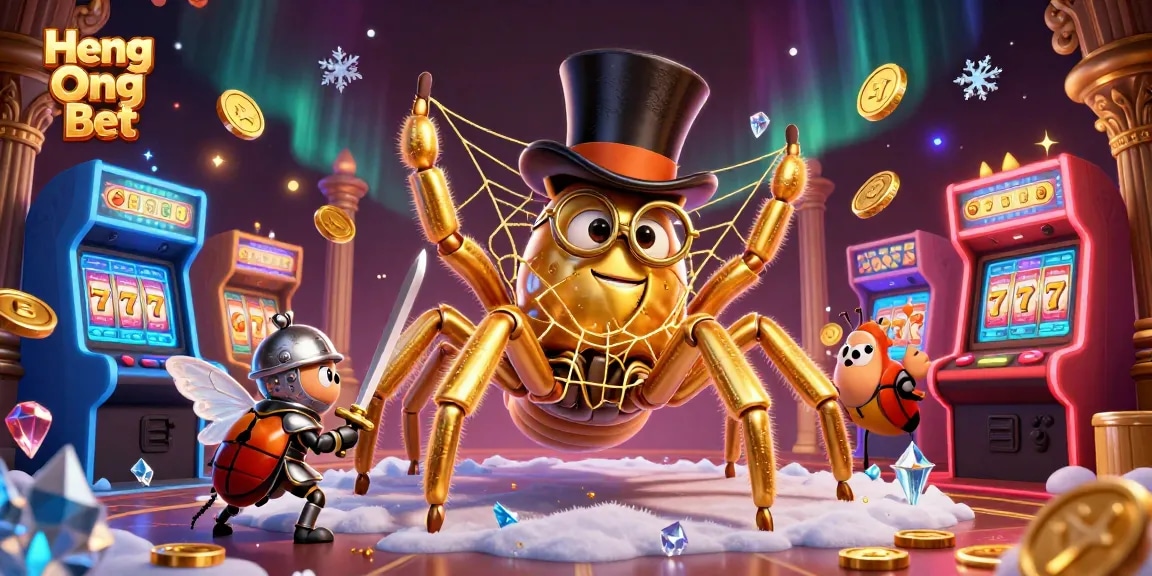Engage in thrilling gameplay at Heng Ong Bet with dynamic 3D casino characters and elements.