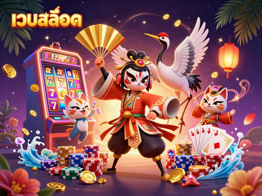 เล่น เว็บสล็อต สนุกกับเกมสล็อต 3D สุดตื่นเต้นที่เต็มไปด้วยภาพประกอบแห่งความสุข