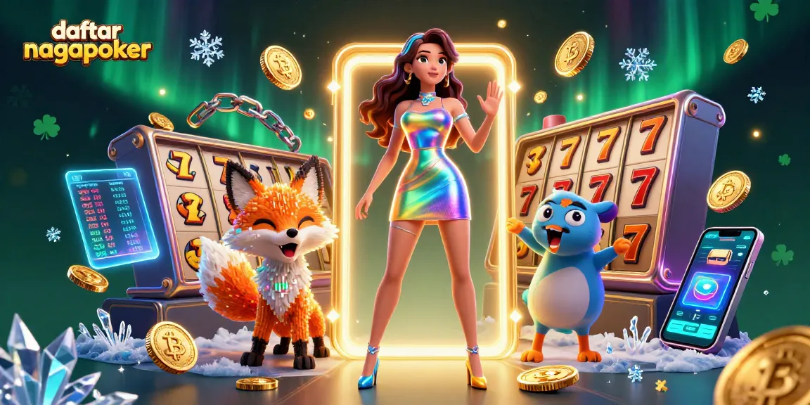 Experience the thrill of daftar nagapoker with vibrant slots, stunning graphics, and colorful casino elements.