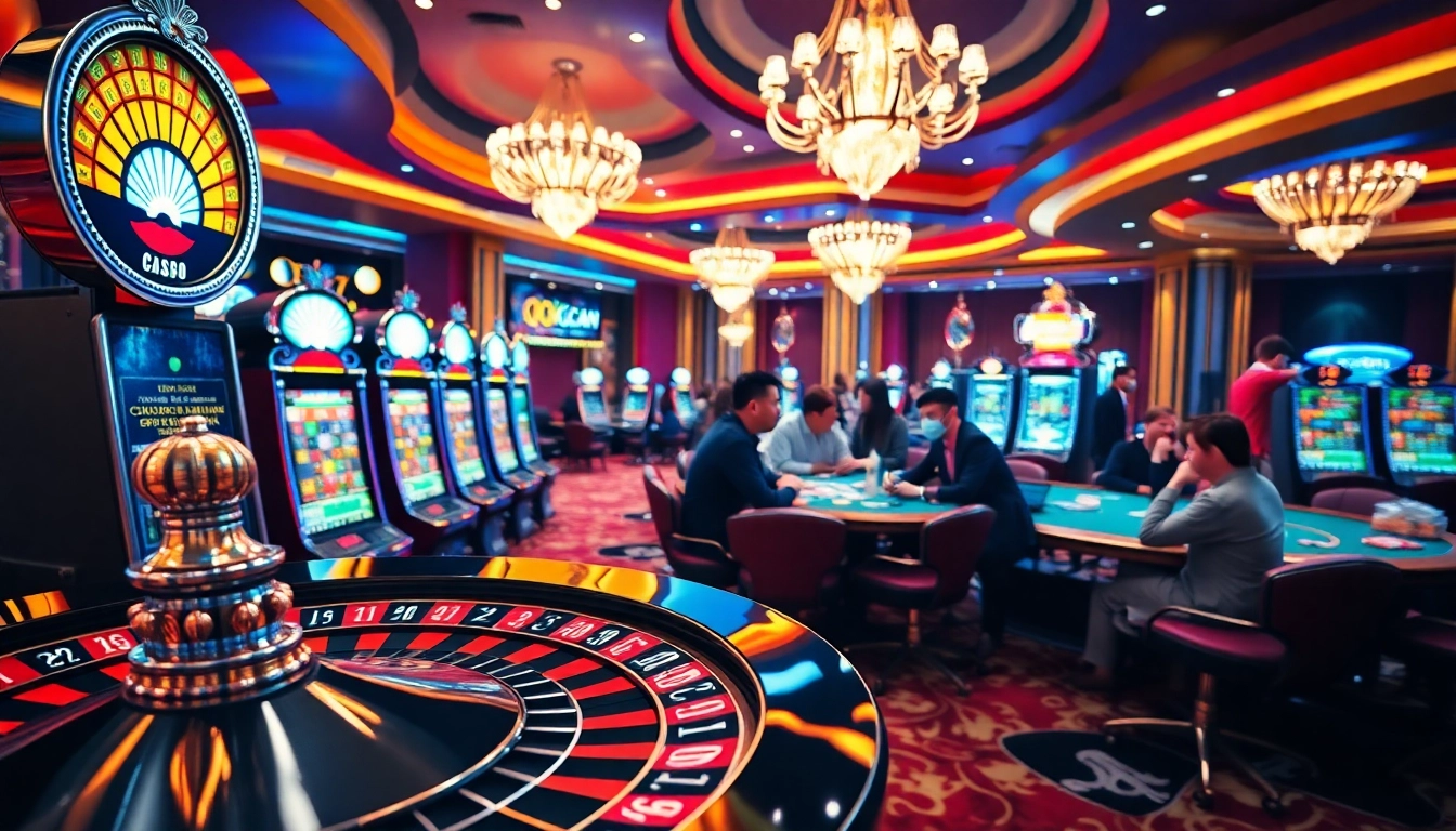 Experience the thrill of winning at QQMacan with dynamic casino gameplay and vibrant roulette.