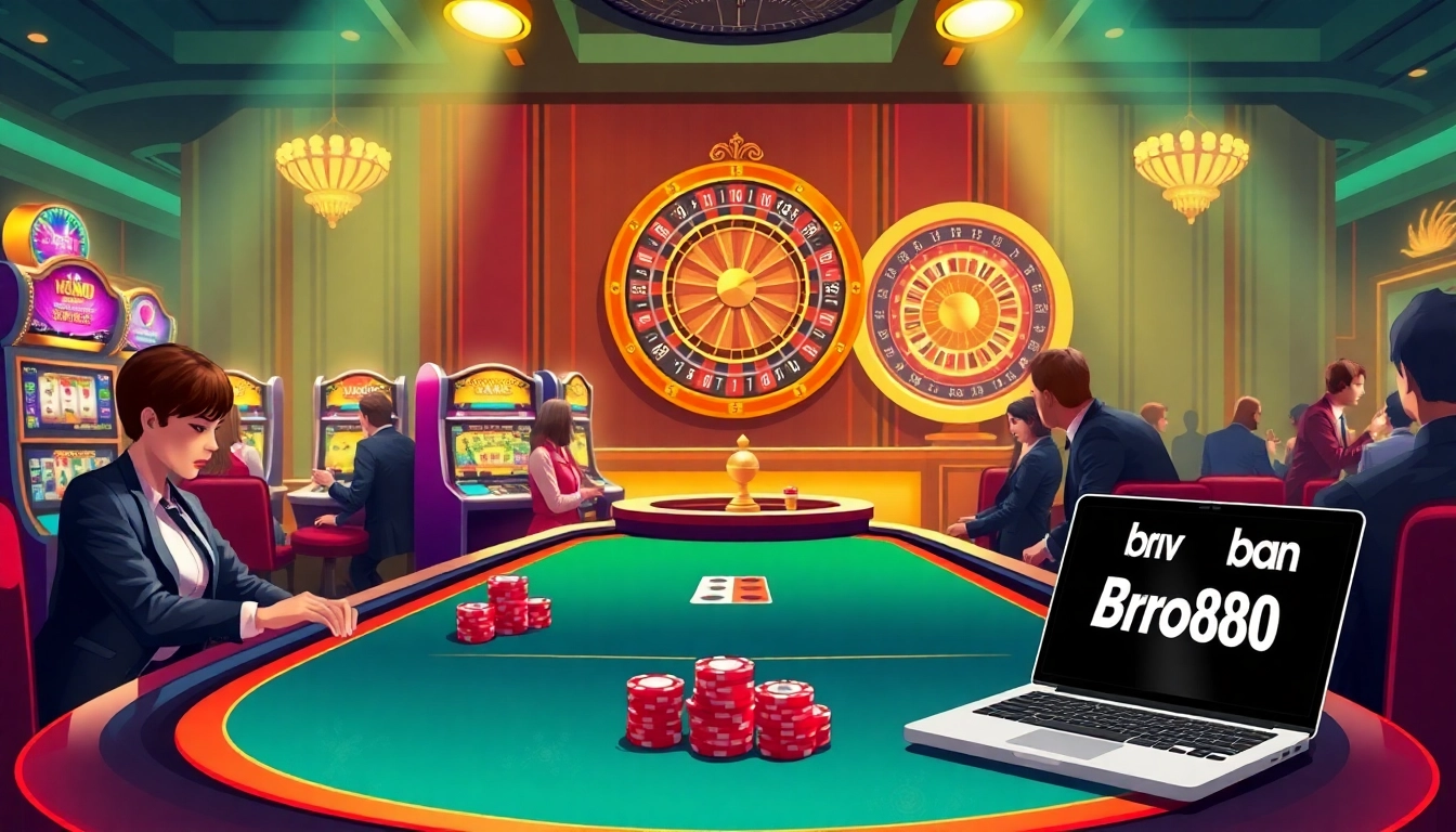 Experience thrilling gameplay at Bro138 with exciting casino games and vibrant slot machines.